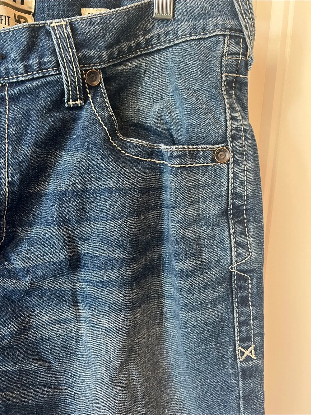 Ariat Men's Blue Straight-Leg Jeans
